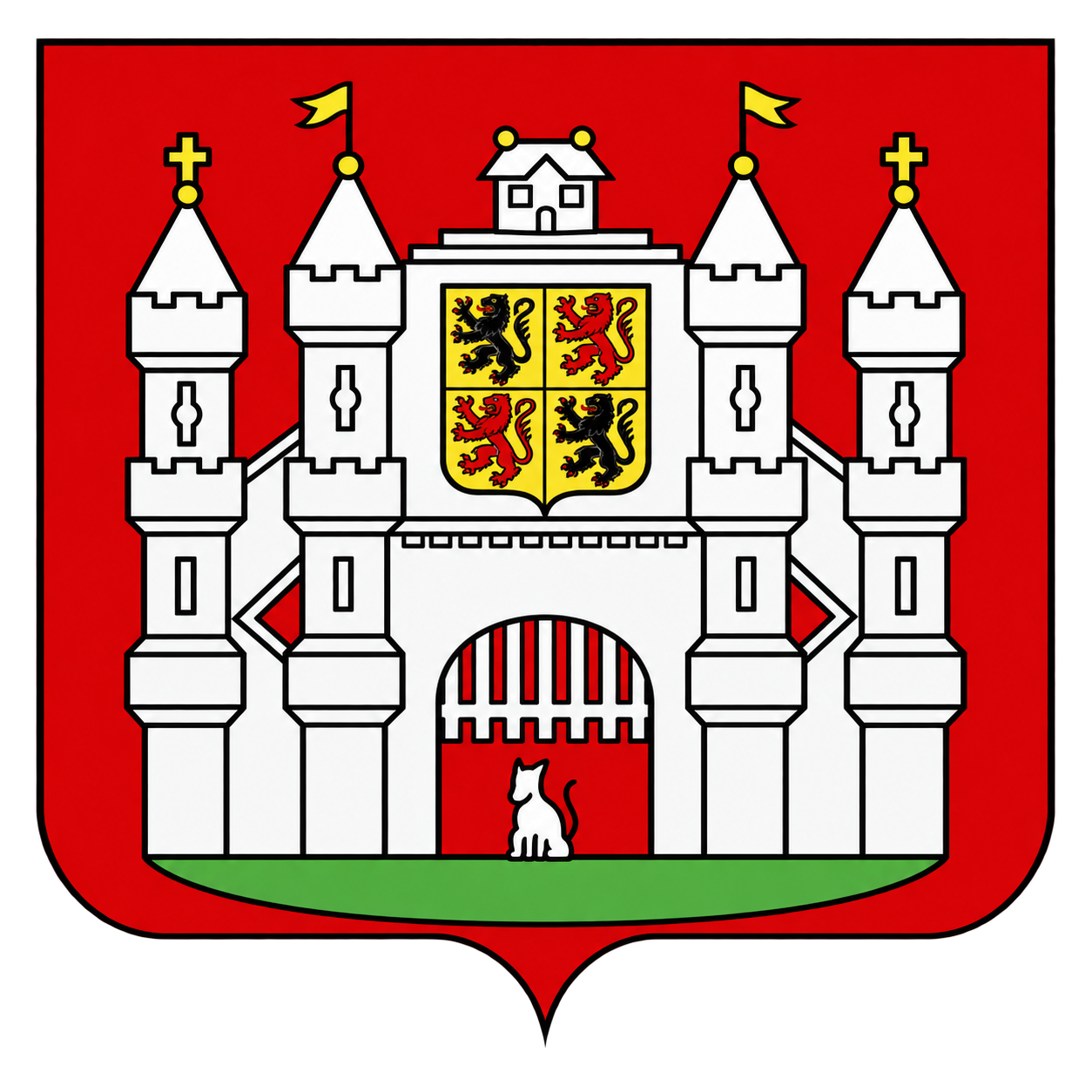 Coat of arms of Mons